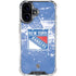 NHL New York Rangers Frozen iPhone 16 Clear Case